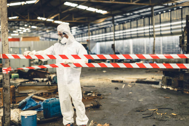 Professional Infectious Disease Decontamination technician working in Antioch, TN